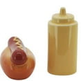 thumbnail image 3 of AMERICANA HOT DOG AND MUSTARD HAND PAINTED SALT & PEPPER SHAKER SET, 3 of 6