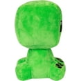 Minecraft Crafter Creeper Plush Stuffed Toy, Green, 10" Tall