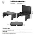 thumbnail image 2 of kurtrusly Lap Table With Portable Writing Station For Kids And Adults Folding Lap Desk Laptop Tray E, 2 of 6