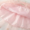 thumbnail image 5 of AURIGATE Toddler Baby Girl Skirt Toddler Girls Cute Party Dance Costume Solid Color Net Yarn Crimping Daisy Embroidery Tulle Skirt, 5 of 5