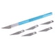 thumbnail image 1 of Cuchillo Antideslizante al con Mango de Metal con 5 Piezas de , de Bisturí, Herramienta de Grabado para Madera, Papel, Comida, Macarena Cuchillo de grabado, 1 of 8