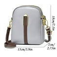 thumbnail image 1 of Leodye 1PCS Mini Embroidered Thread Shoulder Bag - Body Straddle Bag, Small Mobile Phone Bag -7.1*5.9IN, 1 of 3