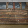 thumbnail image 6 of Ambesonne Gothic Place Mats Set of 4, Fantasy Building in the Sky, Standard Size, Dark Grey Brown, 6 of 6