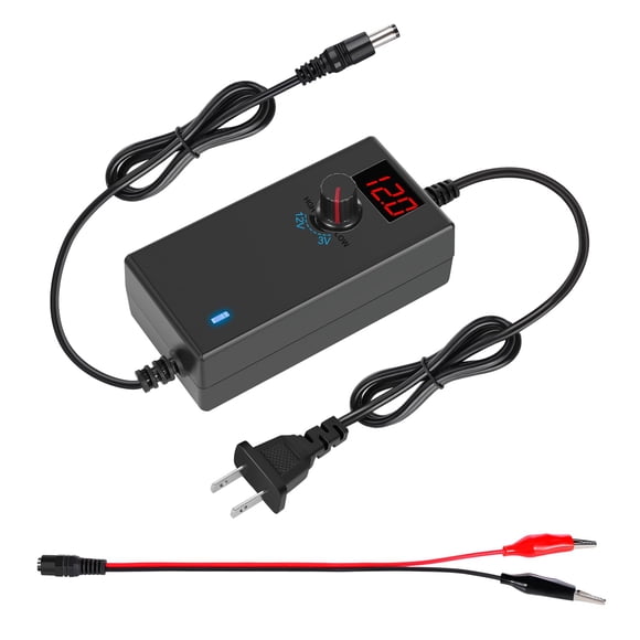 Fuente de alimentación HOUHUI 3V-12V 3A 36W ajustable para LED