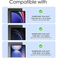 thumbnail image 2 of Tab S10+/S9 FE+ 12.4" Detachable Keyboard Folio, 7 Color Backlit with Trackpad & S Pen Slot, 2 of 7
