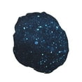 thumbnail image 2 of Kll Blue Glitter Retro Pattern Shower Cap & Bath Cap For Women,Reversible Oversized Waterproof Shower Caps For All Hair Lengths,Elastic Reusable Bathing Hair Cap, 2 of 9
