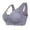 Gray, variant on Womens Bras Front Clasp Breathable Minimize Bust Wireless Bra Womens Seamless Jelly Bras 1 PC