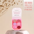 thumbnail image 4 of Profusion Cosmetics Milk Tea 6-Shade Eyeshadow Palette, Multi-Finish Matte Shimmer & Metallic Pigments with Long-Wearing Buildable Formula, Berry, 4 of 6