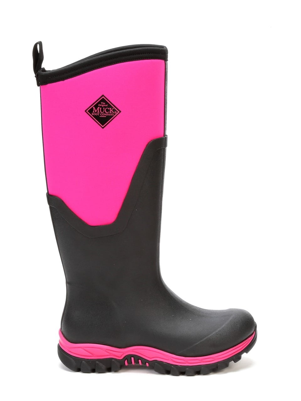 NEW Muck Womens Arctic Ice Mid Snow Winter Boots Pink BLACK EXTREME CONDITIONS 
