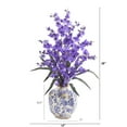 thumbnail image 2 of Nearly Natural 28-inch Dancing Lady Orchid Artificial Arrangement in Decorative Vase, 2 of 3