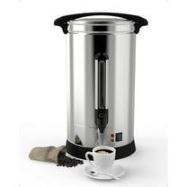 Garvee 110 Cup Stainless Steel Drip Coffee Maker, 16L/4.2 gal, Silver