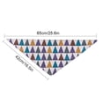 thumbnail image 4 of Greeniant Bufanda de baba para 4 estaciones, plegable, de algodón suave, elegante, reutilizable, ajustable, toalla Triangular para mascotas, para cuello Ropa para mascotas colorido tipo 2 Greeniant PT003844-06, 4 of 6