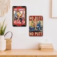 thumbnail image 3 of Placa Metal Vintage para Niñas Pintura Hierro Rectangular Bar El 20x30cm 2 Uds., 3 of 9