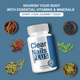 thumbnail image 3 of (2 Pack) Clear Nail Plus Nail & Skin Support, ClearNail Advanced  (120 Capsules), 3 of 9