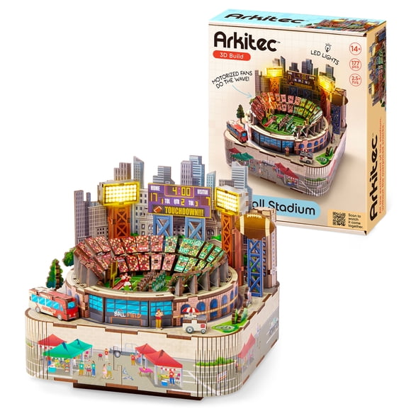 Arkitec Football Stadium – Construction 3D Miniscape du stade de football