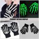thumbnail image 4 of GOOHOCHY 1 par de guantes brillantes de Halloween, guantes con dedos completos, guantes con patrón de esqueleto, guantes temáticos de Halloween, 4 of 8