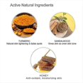thumbnail image 3 of Exfoliante corporal de cúrcuma para hiperpigmentación Exfoliante corporal facial kaili Sencillez, 3 of 3