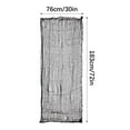 thumbnail image 6 of JeashCHAT Halloween Creepy Cloth 30"x72" Scary Halloween Gauze Cloth Thin Fine Mesh Cloth for Halloween Party Supplies Decorations Outdoor Indoor Bar Haunted House Home Decor, Black, 6 of 6