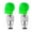 Green, variant on Yaoyar 2PCS Skull Shape Tire Valve Light, LED Colorful Wheel Lights, Waterproof Flash Light Tire Valve Cap Lamp for Car Truck Motorcycle Bike