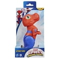 thumbnail image 4 of Marvel Spidey and His Amazing Friends Spidey-Rex Dinosaur Toy, 9” Supersized Action Figure, Ages 3+, 4 of 9