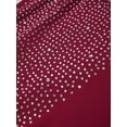 thumbnail image 6 of CHICTRY Womens Halter Backless Figure Skating Dress Sparkling Rhinestone Gymnastics Skirted Leotard Burgundy XL, 6 of 7