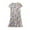 Gray_1, variant on Elvqul Womens Cotton Nightgowns Plus Size Womens Long Sleepwear Short Sleeve Blue Pull on Nightgowns