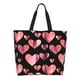 thumbnail image 1 of Easygdp Hearts Bolsas Tote para Mujer, Bolsos de Hombro para Viaje, Bolsos de Mano de Gran Capacidad para Compras y Trabajo, 1 of 8