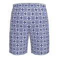 thumbnail image 6 of Kdxio Porcelain Chinaware Pattern Mens Casual Shorts - Drawstring Summer Beach Sports Shorts for Men, 6 of 9
