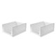 thumbnail image 1 of 2X Caja de Almacenamiento Apilable para Armario, Plegable y Multifunción, Ideal para Guardar Ropa en el Armario. Cajón para Guardar Ropa., 1 of 5