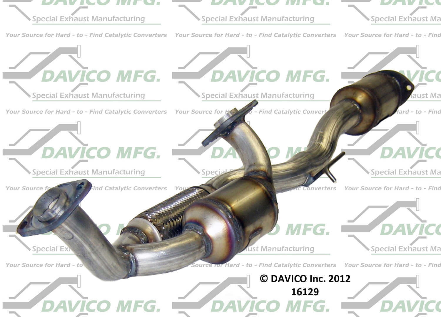 Davico Mfg Catalytic Converter P/N:16129 Fits select: 1996-2001 TOYOTA CAMRY, 1996-1999 TOYOTA AVALON