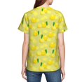 thumbnail image 7 of Wukai Bright Lemons Youth Unisex Short Sleeve T-Shirt for Boys, Girls, Teens, and Kids-X-Small, 7 of 7