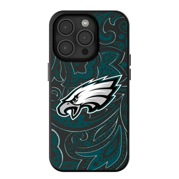 Keyscaper Philadelphia Eagles Paisley iPhone Magnetic Bump Case