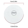 thumbnail image 2 of 25 Pcs LED Coaster Round Flash Cup Mat Sticker Lights for Wine Liquor Bottle, Drinks Party, Bar Party, 2 of 5