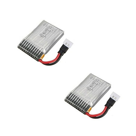 2 x Quantity of Hubsan X4 H107L 3.7v 240mAh Lipo Battery Rechargeable Power Pack - FAST FROM Orlando, Florida