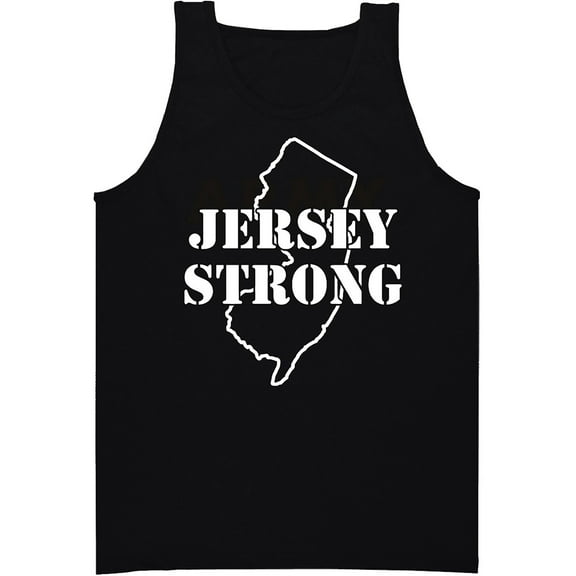 JERSEY STRONG Tank Top in black