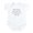 Cloud White, variant on CafePress - Infant Bodysuit - Baby Light Bodysuit, Size Newborn - 24 Months