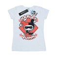 thumbnail image 1 of DC Comics Womens Chibi Harley Quinn Badge Cotton T-Shirt, 1 of 5