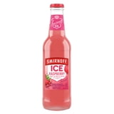 Smiroff Raspberry Ice Smirnoff Ice Raspberry 6 Pack Bottles, 11.2 fl oz, Crisp Raspberry ...
