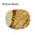 thumbnail image 1 of HLONK Natural Pocket Stone Engraved ”Eye of Horus” Inspirational Positive Word-Spotted Stone, 1 of 6