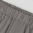 thumbnail image 4 of Pantalones casuales sueltos para mujer SCZ gris claro 5xl, 4 of 6