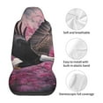 thumbnail image 5 of Yiaed Flower Bald Eagle Print Car Seat Covers,Universal Auto Seats Protector Fits for Car,SUV Sedan,Truck,Automotive Seat Covers & Accessories(Two packs), 5 of 7