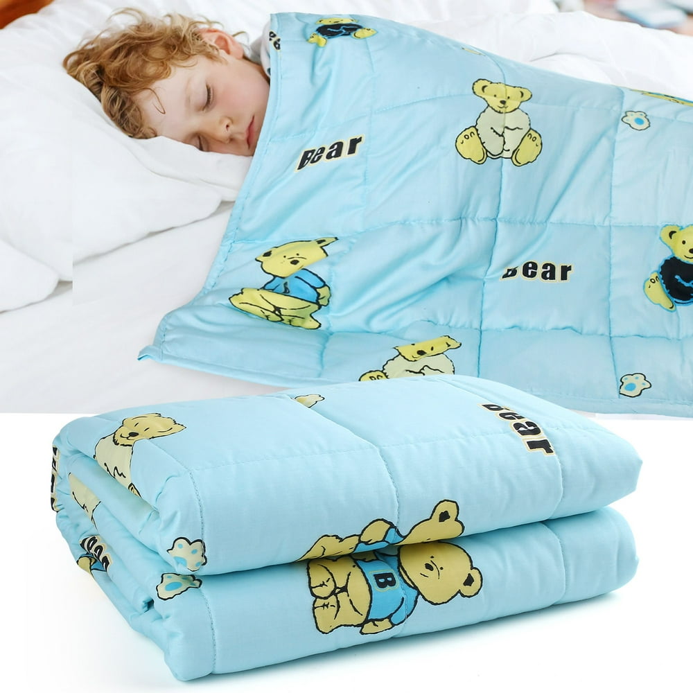 36 x 48 inch Weighted Blanket for Kids, 5 lbs Soft Cooling Child Size