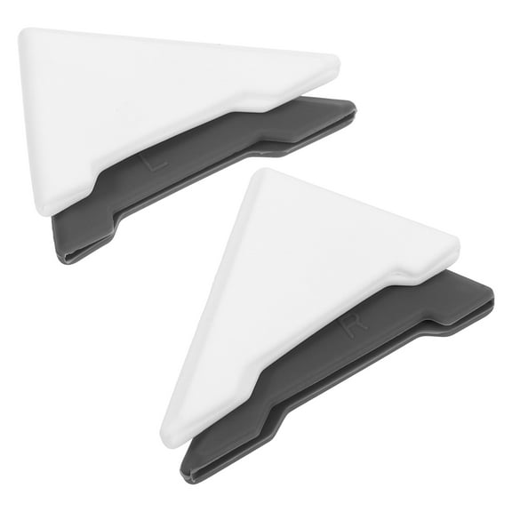 4 Pcs Car Bumper Door Guard Car Door Protective Case Door Corner Anti Scratch Door Protector Silica Gel 5.50X4.00X0.50CM