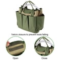 thumbnail image 3 of 600D Oxford Fabric 8 Sides Multi Pocket Tote Garden Tools Storage Handle Tools Organizer Storage Bag Portable, 3 of 9
