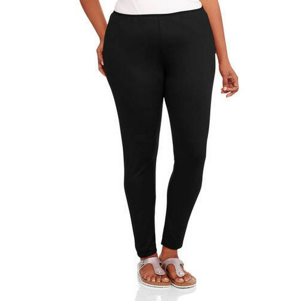 24/7 Comfort Apparel - Plus Size Women's Leggings - Walmart.com ...
