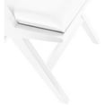 thumbnail image 4 of Meridian Furniture Abby Cream Vegan Leather Dining Arm Chair, Set of 2, 4 of 12