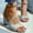 Grey, variant on zanvin Sandals, Summer Sandals New Buckle Strap Chunky Heel Sandals Women's High Heels Beaded Fish Mouth Women's Sandals Womens Sandals