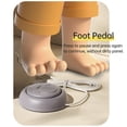 thumbnail image 3 of Mistaha Professional Pottery Wheel Machine for Adults with Foot Pedal Control, Dual Rotation Direction, and Variable Speed - 8-Piece Set in Gray - US Plug, 3 of 6