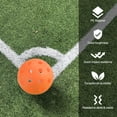 thumbnail image 4 of Luminous Pickleball Balls 40 Holes Glow in the Dark Pickleball Balls with Mesh Bag Orange, 6 Pack, 4 of 8