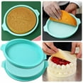 thumbnail image 4 of Round Silicone Layer Cake Mold Silicone Chocolate Mousse Cake Mould Layer Cake Round Mould DIY Dessert Cake Baking Tools, 4 of 9